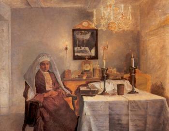 Handmade canvas painting reproduction